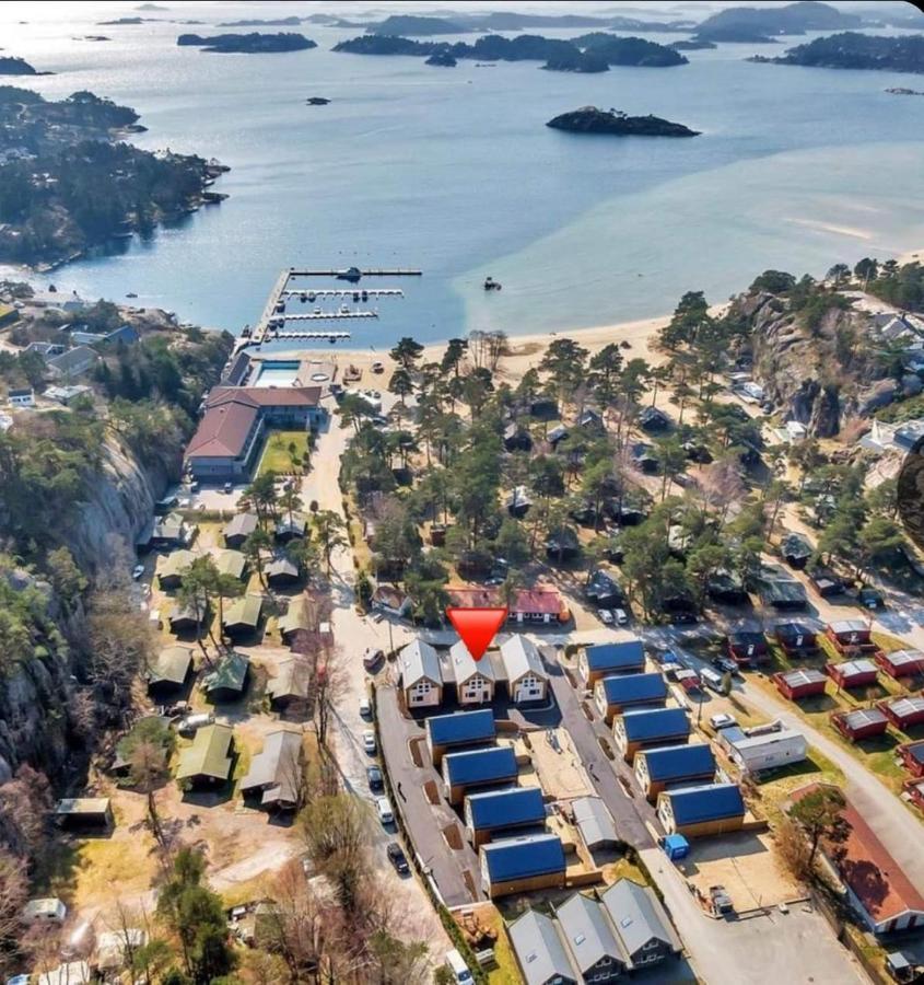 Hytte Med 4 Soverom Kristiansand Esterno foto