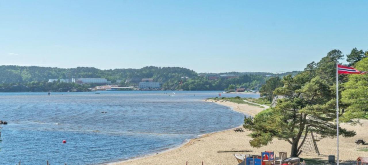 Hytte Med 4 Soverom Kristiansand Esterno foto