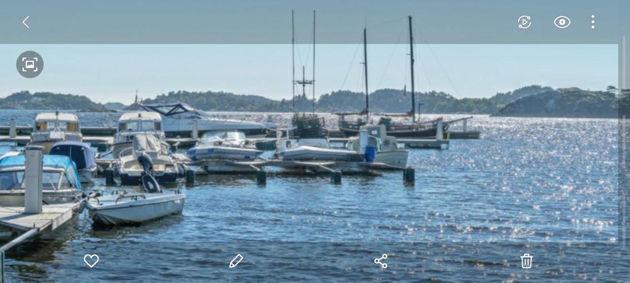 Hytte Med 4 Soverom Kristiansand Esterno foto