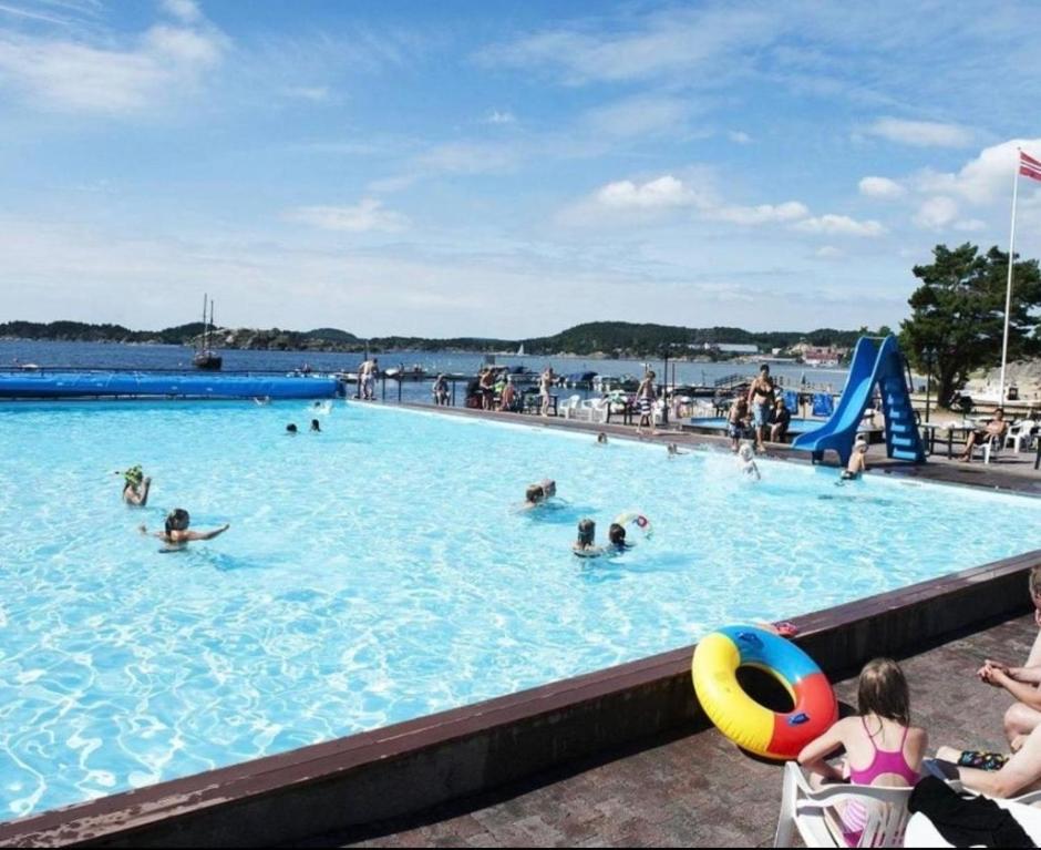 Hytte Med 4 Soverom Kristiansand Esterno foto